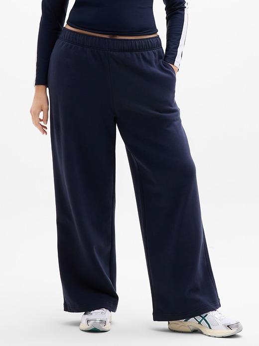 Image number 1 showing, Forever Fleece Wide Leg