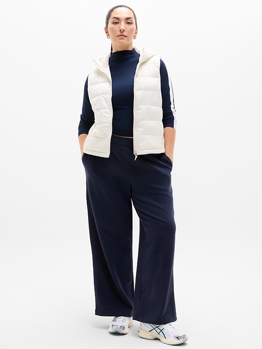 Image number 2 showing, Forever Fleece Wide Leg
