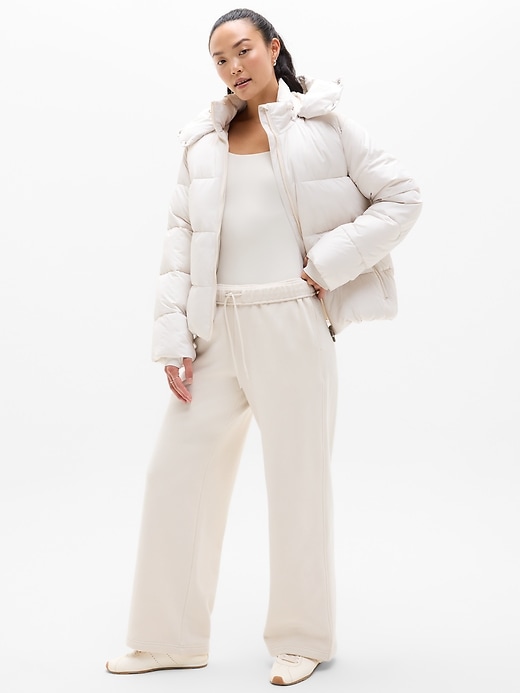 Image number 2 showing, Forever Fleece Wide Leg