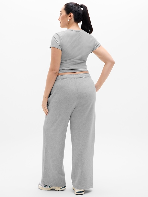 Image number 6 showing, Forever Fleece Wide Leg
