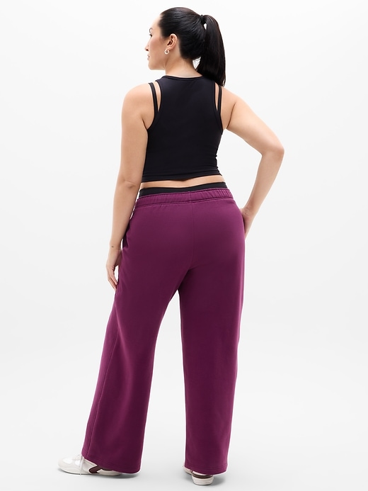 Image number 6 showing, Forever Fleece Wide Leg