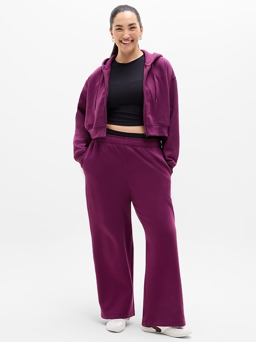Image number 5 showing, Forever Fleece Crop Full Zip