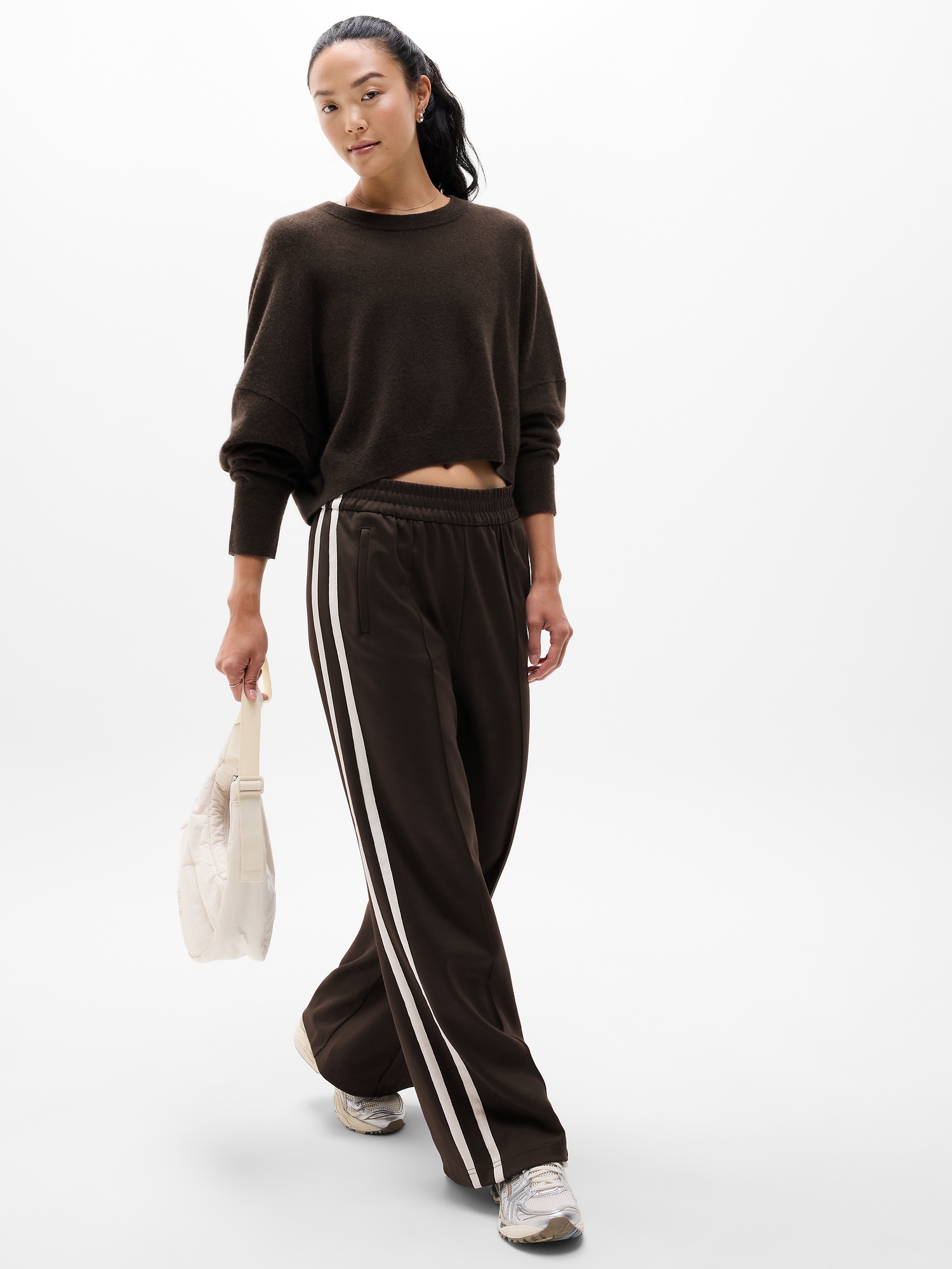 Luxe Wool Cashmere Crew Sweater