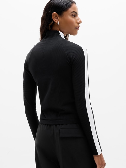 Image number 3 showing, Renew Seamless Mock Neck Top