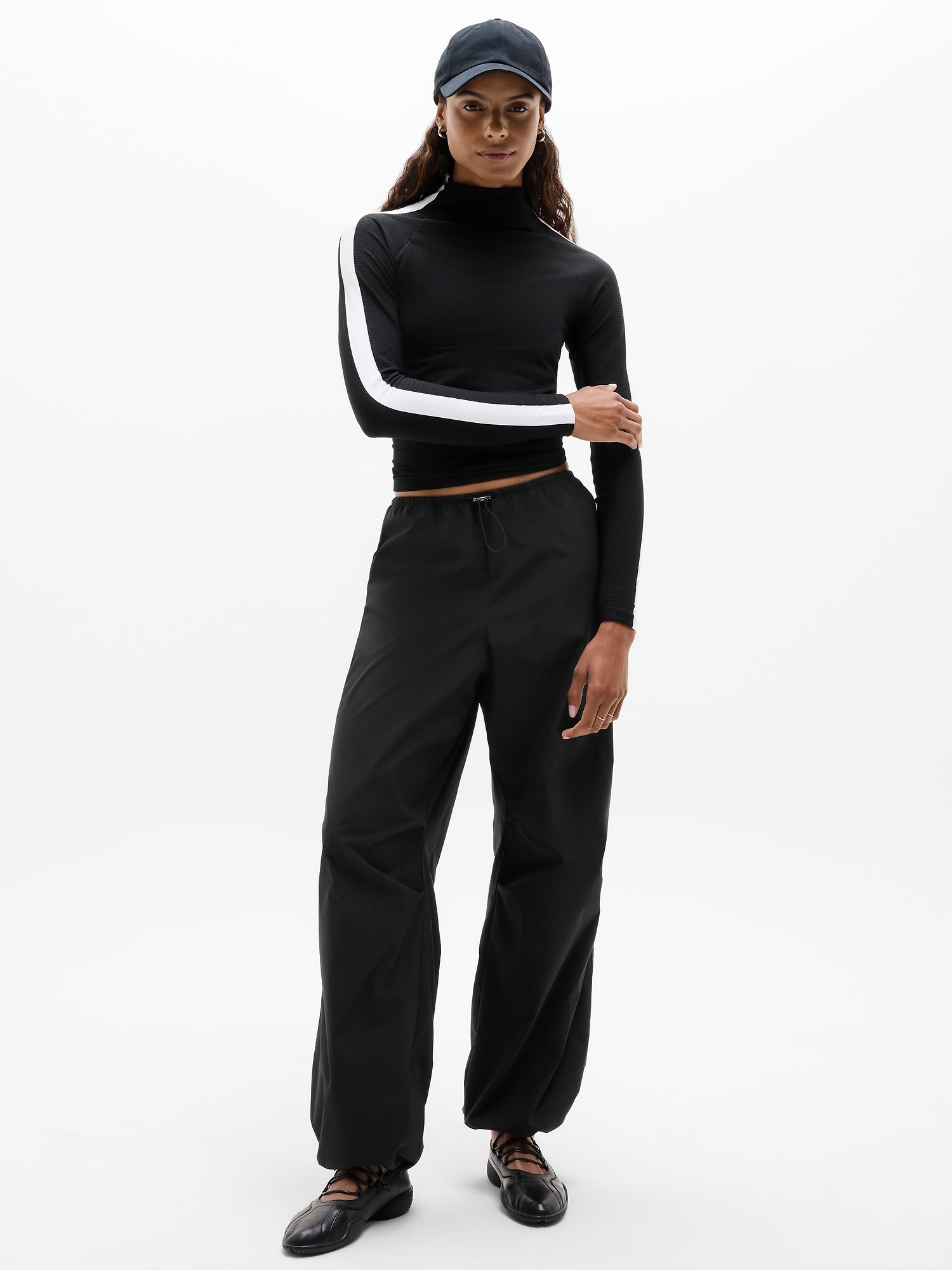 Renew Seamless Mock Neck Top