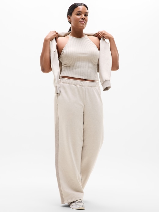Image number 6 showing, Forever Fleece Wide Leg
