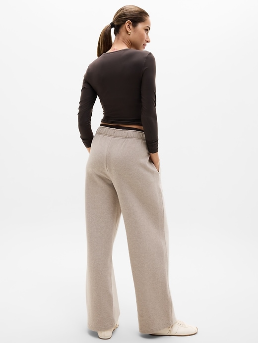 Image number 3 showing, Forever Fleece Wide Leg
