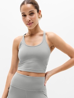 Intention Crop Bra A-C - Gray - image 4