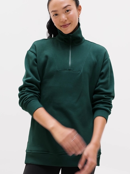 Cozy Karma 1/2 Zip Sweatshirt | Athleta