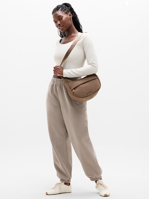 Image number 6 showing, Forever Fleece High Rise Jogger