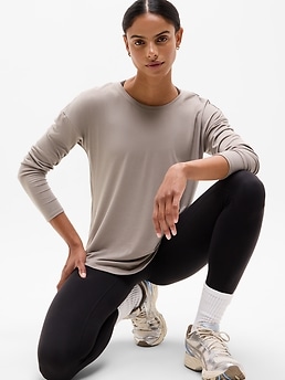 Move With Ease Top - Brown - image 3