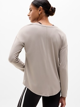 Move With Ease Top - Brown - image 2