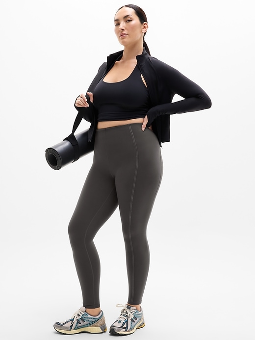 Image number 1 showing, Elation Ultra High Rise Pop Stitch Legging