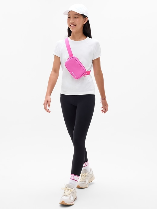 Image number 2 showing, Athleta Girl Power Up Seamless Regular Length Tee