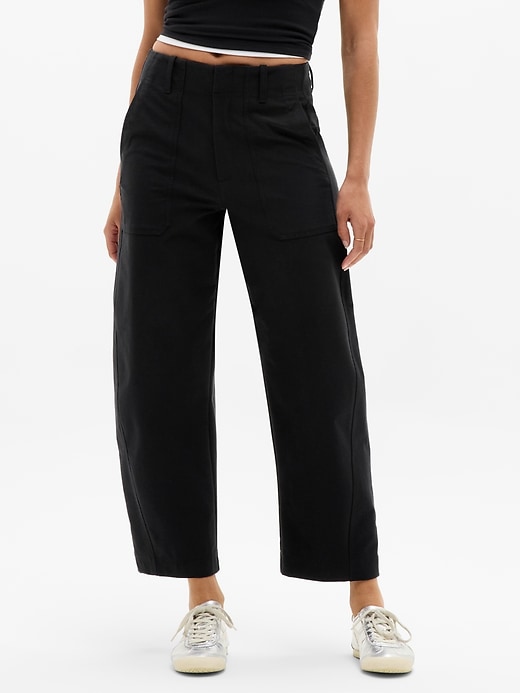 Image number 1 showing, Skyline High Rise Barrel Leg Pant