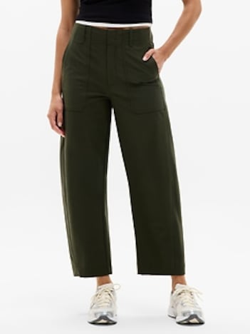 Skyline High Rise Barrel Leg Pant