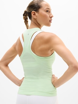 Momentum Seamless Tank - Green - image 2