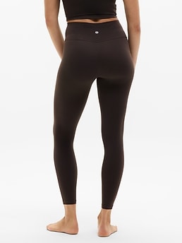 Transcend No Front Seam 7/8 Legging - Brown - image 3