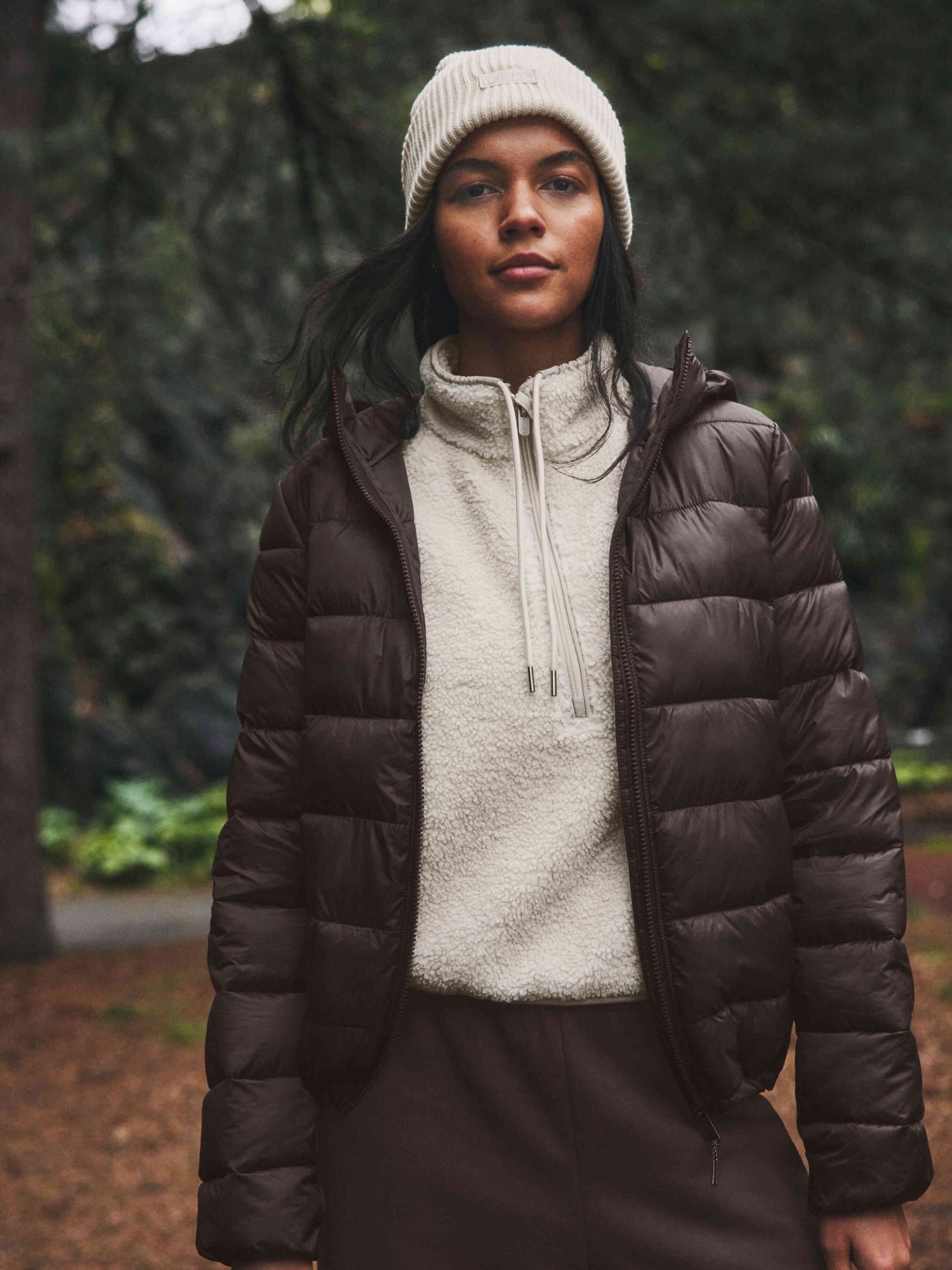 Down Puffer Jacket With Hood | Athleta