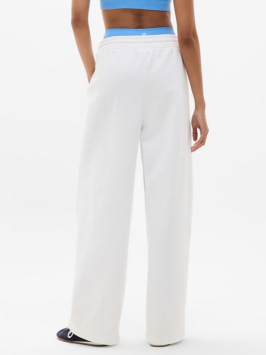 Image number 6 showing, Forever Fleece Mid Rise Barrel Pant