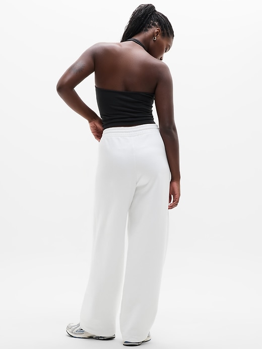 Image number 2 showing, Forever Fleece Mid Rise Barrel Pant