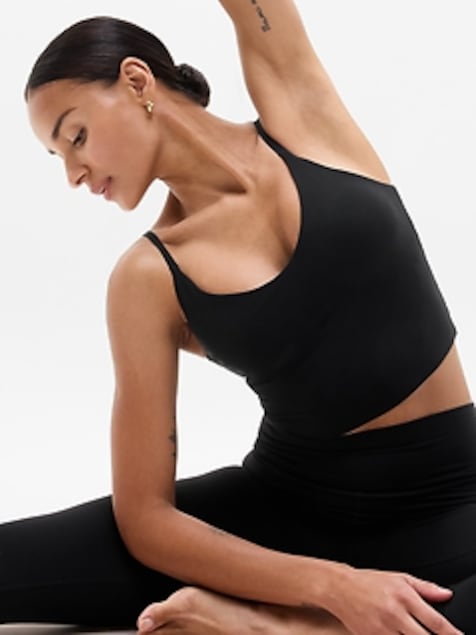 V-Neck Crop Bra