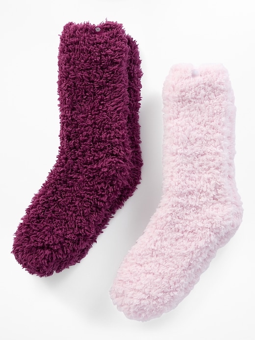 Image number 1 showing, Athleta Girl Cuddle Up Sock 2-Pack