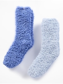 Image number 1 showing, Athleta Girl Cuddle Up Sock 2-Pack