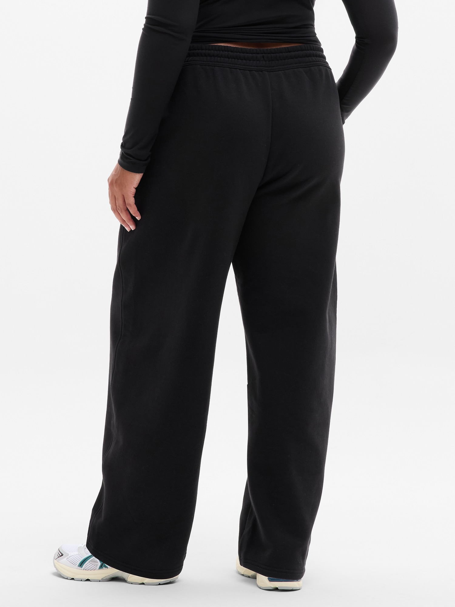 Forever Fleece Mid Rise Barrel Pant