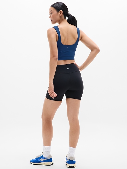 Image number 5 showing, Transcend Square Neck Crop Sports Bra A-C