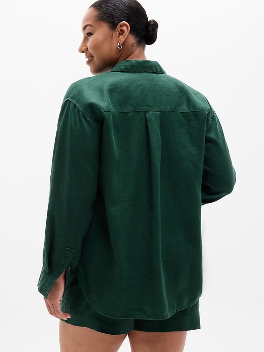 Image number 5 showing, Retreat Linen Top