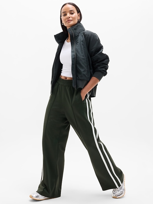 Image number 6 showing, Tempo Mid Rise Wide Leg Track Pant