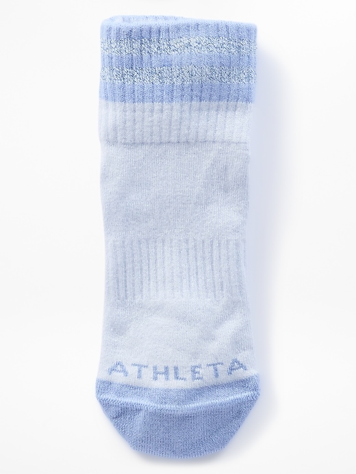 Image number 2 showing, Athleta Girl Everyday Quarter Crew Sock 3-Pack