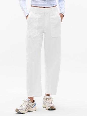 Skyline High Rise Barrel Leg Pant