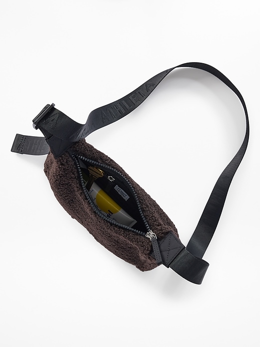 Image number 3 showing, All About Sherpa Mini Crescent Bag