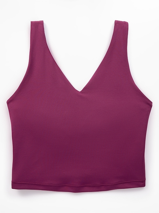 Image number 3 showing, Transcend V-Neck Crop Sports Bra D-DD