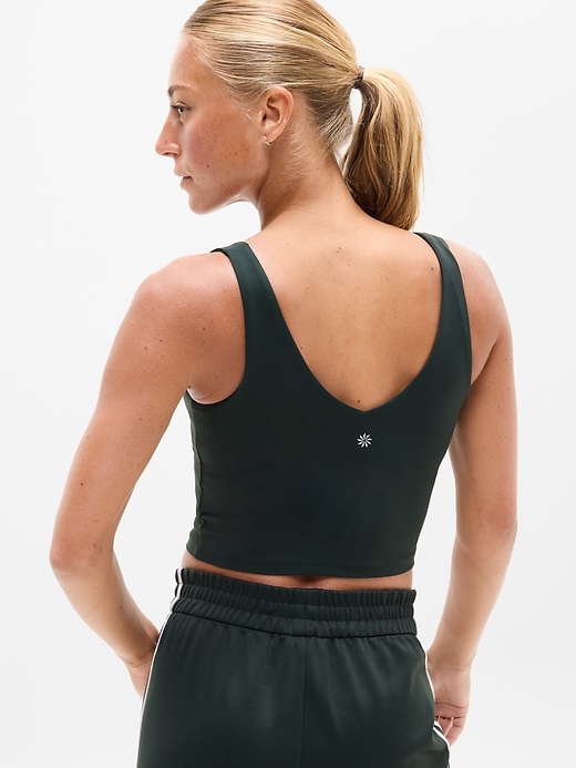 Image number 5 showing, Transcend V-Neck Crop Sports Bra A-C