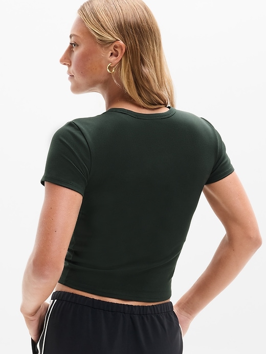 Image number 6 showing, Signature Rib Crop Tee