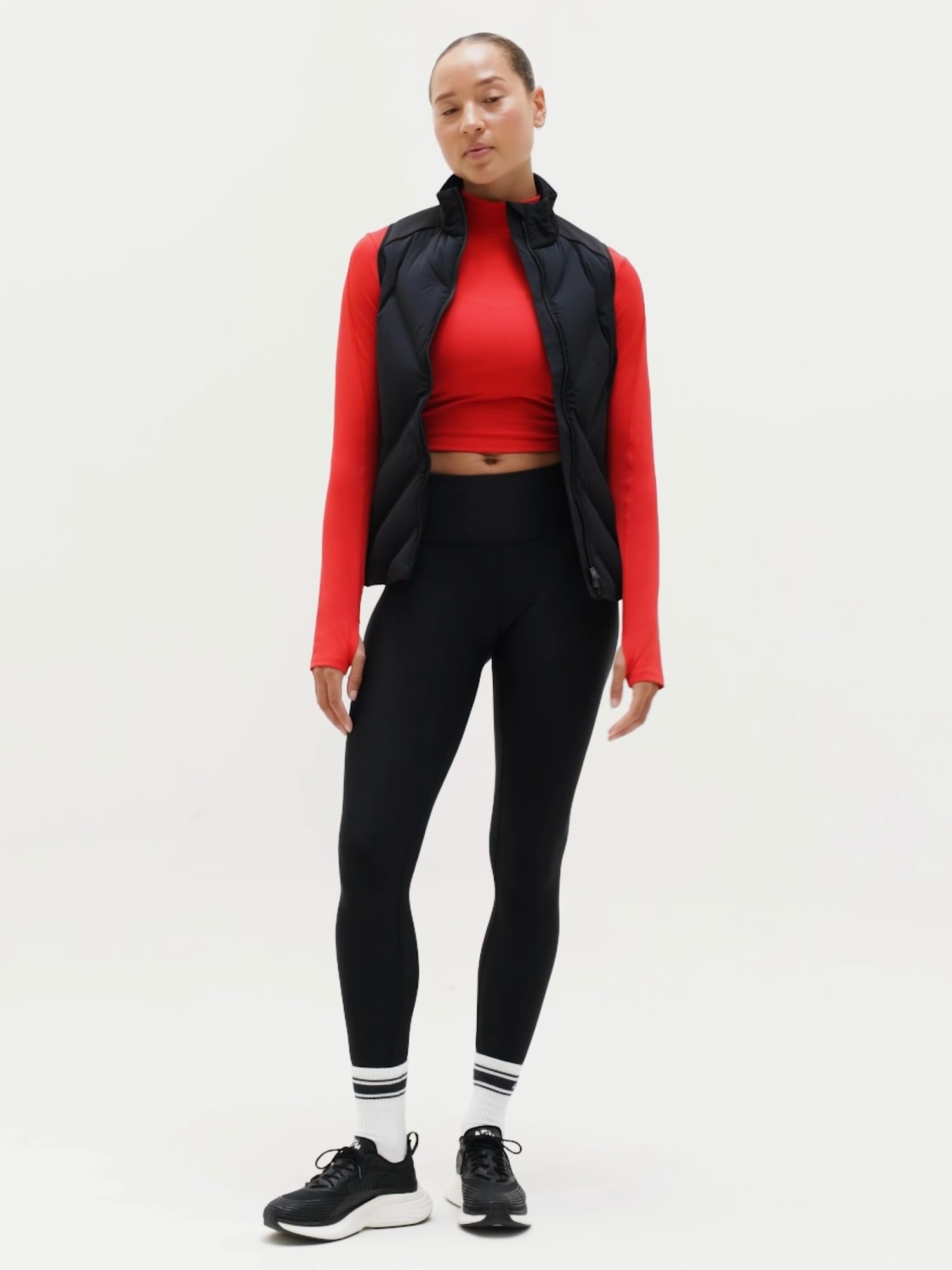 Summit Mesh Crop Top