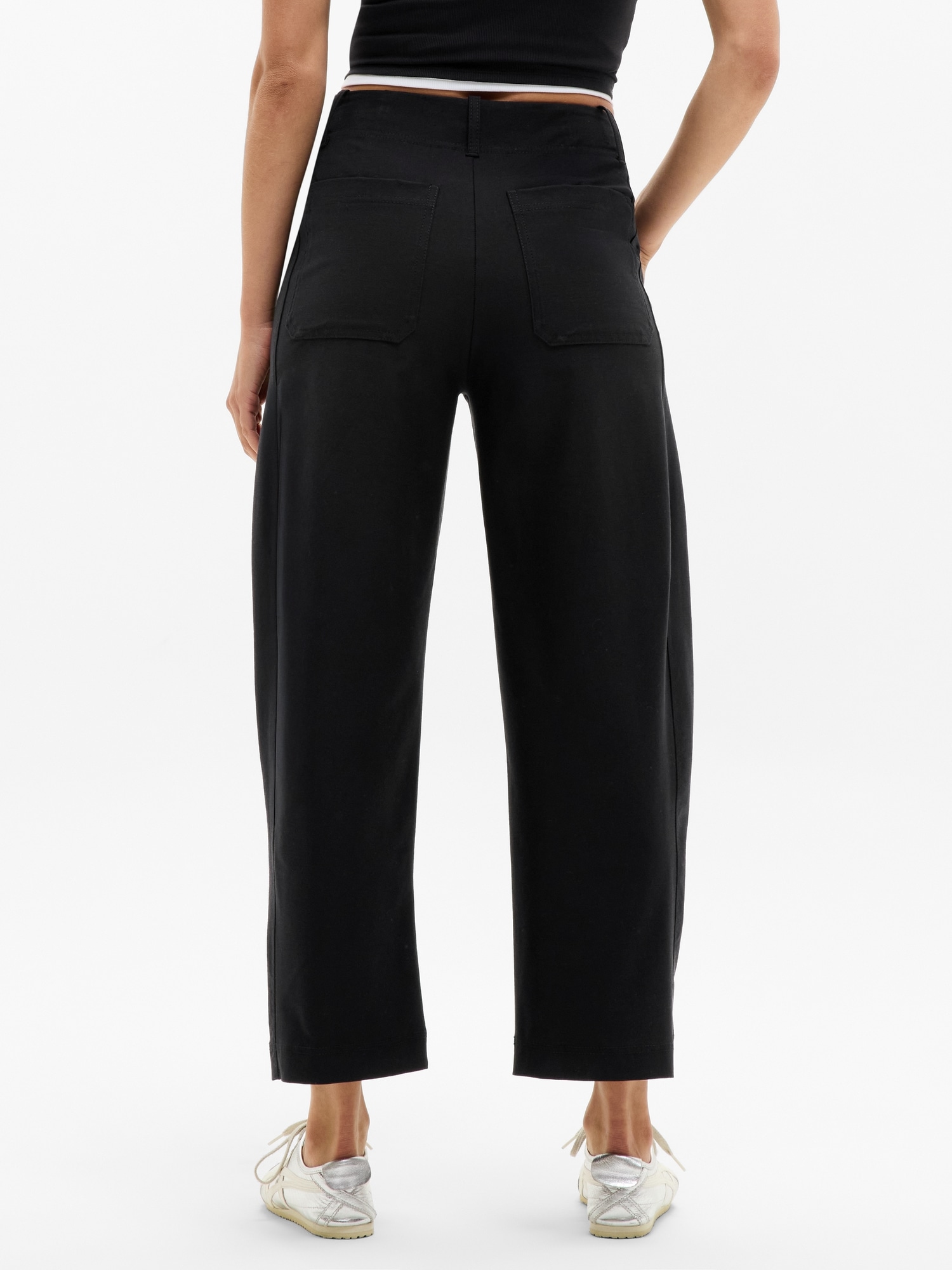 Skyline High Rise Barrel Leg Pant