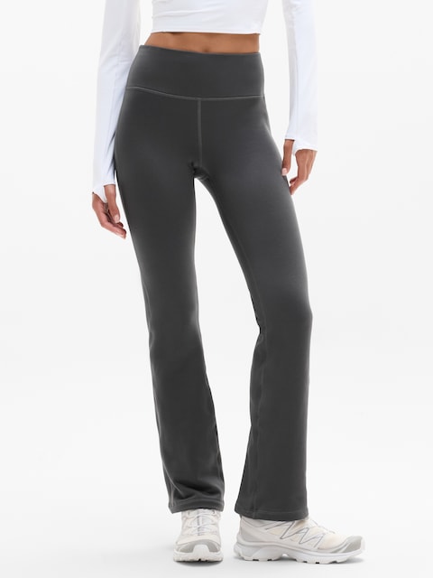 Altitude Fleece Lined High Rise Pant - Shadow Grey