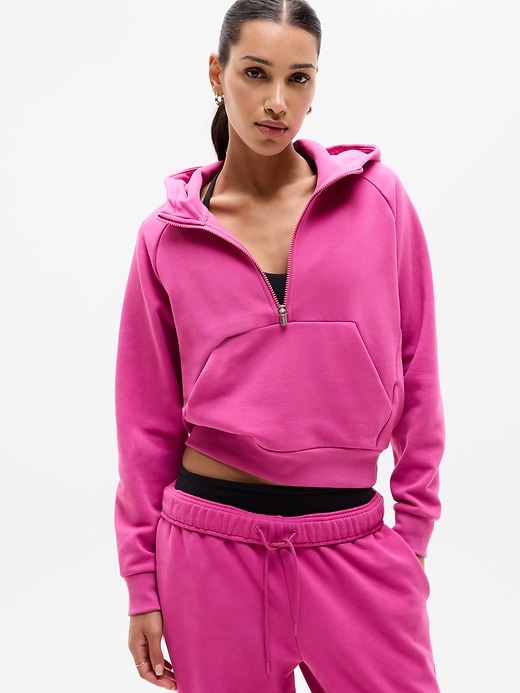 Image number 1 showing, Forever Fleece 1/2 Zip Hoodie