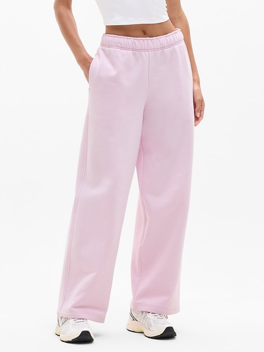 Image number 1 showing, Forever Fleece Wide Leg