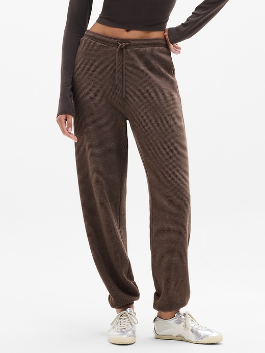 Image number 1 showing, Tranquil Mid Rise Waffle Jogger