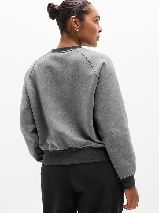 Image number 6 showing, Forever Fleece Relaxed Crew Sweatshirt