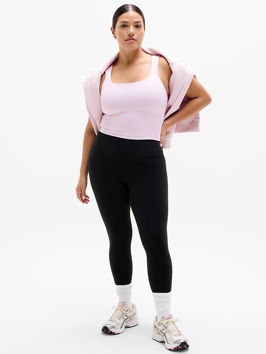 Image number 3 showing, Transcend Square Neck Crop Sports Bra D-DD
