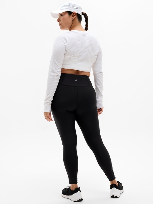 Image number 8 showing, Interval High Rise Wordmark Legging