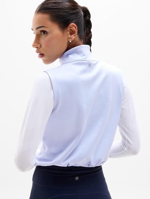 Image number 3 showing, Unstoppable 1/2 Zip Cropped Vest
