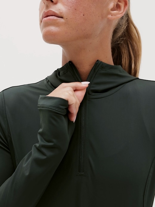 Summit Half Zip Hoodie | Athleta