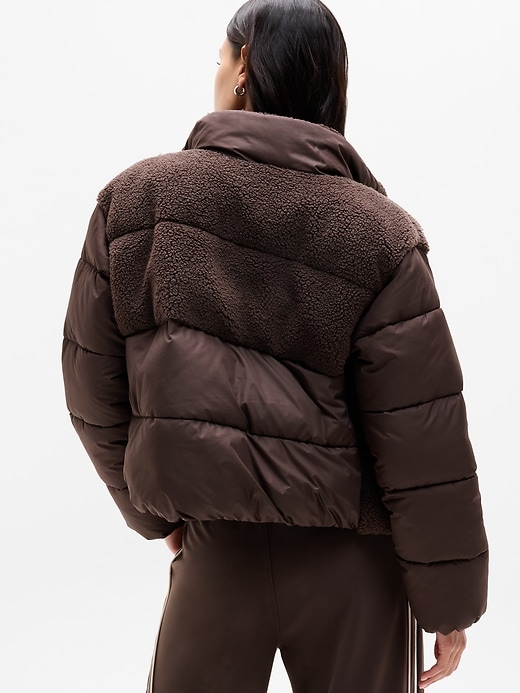 Image number 3 showing, Halo Hybrid Puffer Jacket